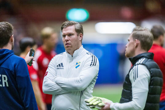 Östers IFs assisterande tränare Daniel Friberg