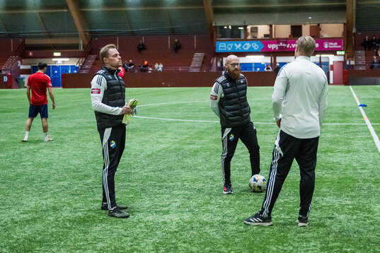 Östers IFs tränare Max Mölder