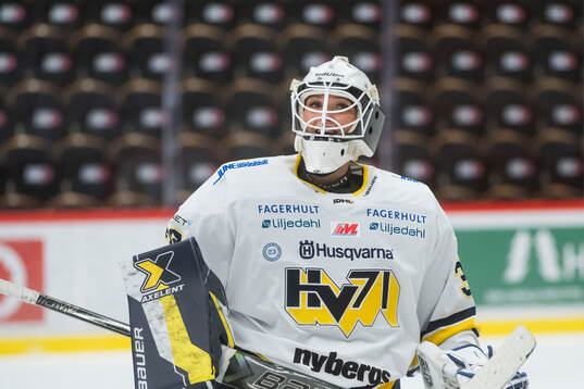 HV71s målvakt Amanda Johansson