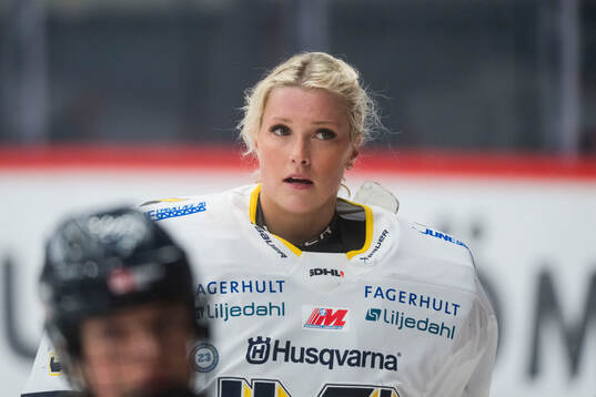 HV71s målvakt Amanda Johansson