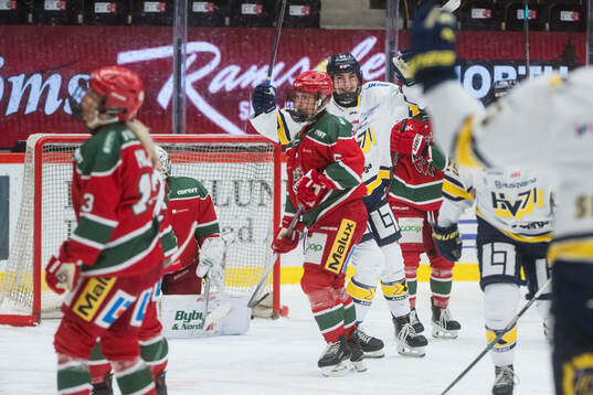 HV71s Adriana Van De Leest jublar