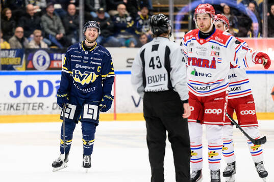 HV71s Olle Alsing reagerar
