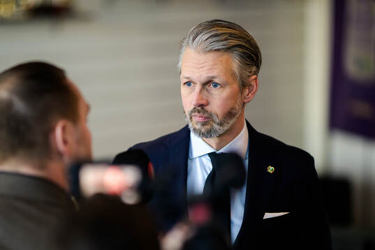 Färjestads Sportdirektör Rickard Wallin