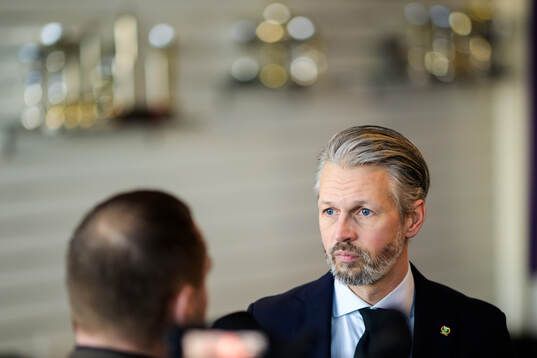 Färjestads Sportdirektör Rickard Wallin