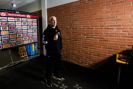 Färjestads tränare Christer Olsson