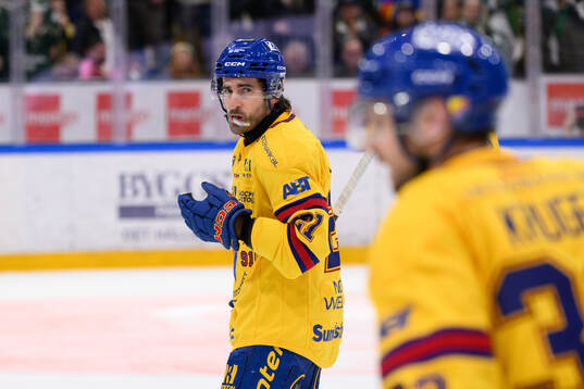 Djurgårdens Joseph Laleggia deppar