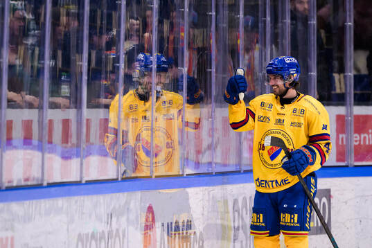 Djurgårdens Jacob Josefson jublar