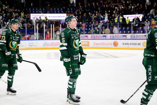 Färjestads Jack Berglund deppar