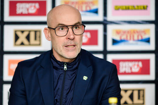Färjestads tränare Christer Olsson