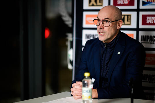 Färjestads tränare Christer Olsson