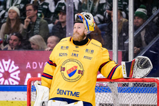 Djurgårdens målvakt Magnus Hellberg