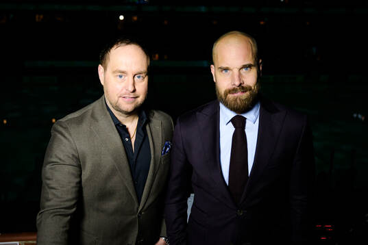 TV4 Johan Edlund och Sanny Lindström