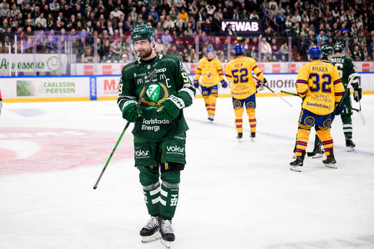 Färjestads Linus Johansson deppar