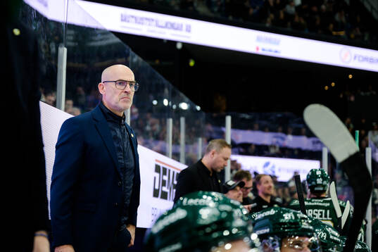 Färjestads tränare Christer Olsson