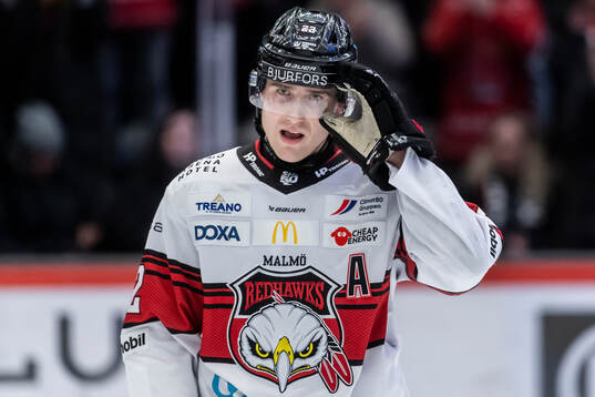 Malmö Redhawks Janne Kuokkanen deppar