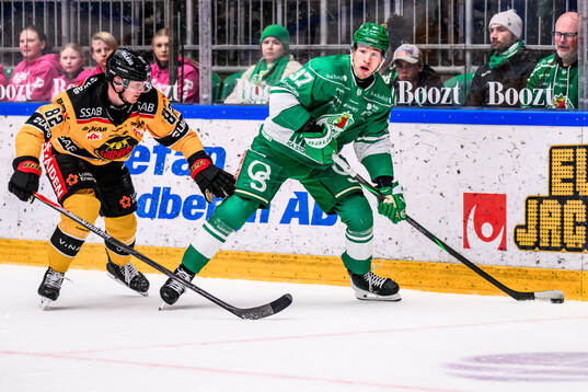 Luleås Otto Leskinen och Rögles Albin Sundsvik