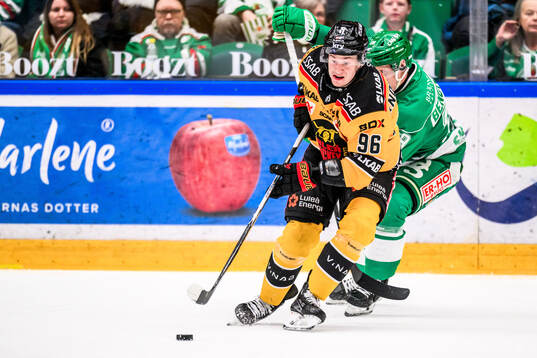 Luleås Pontus Andreasson och Rögles Anton Bengtsson