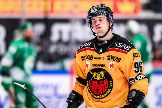 Luleås Pontus Andreasson deppar