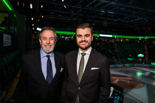 TV4s Åke Unger och Almen Bibic
