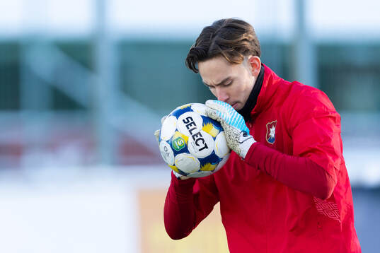 Örgrytes målvakt Hampus Gustafsson
