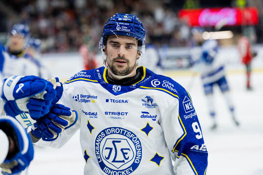 Leksands Gabriel Fortier jublar