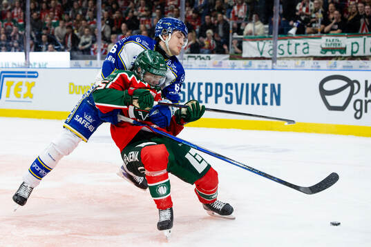Leksands Alexander Lundqvist och Frölundas Arttu