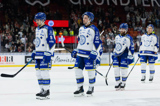 Leksands Gabriel Fortier , Max Veronneau och Oskar Lang
