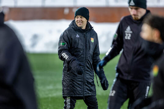 GAIS tränare Fredrik Holmberg