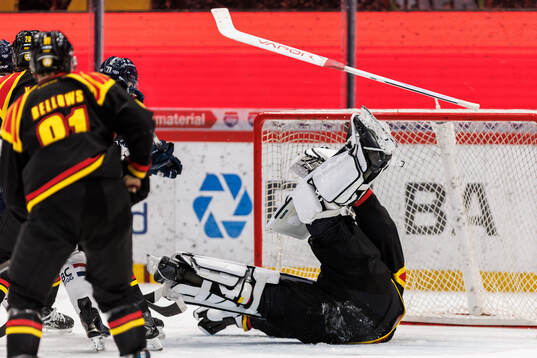 Brynäs målvakt Damian Clara