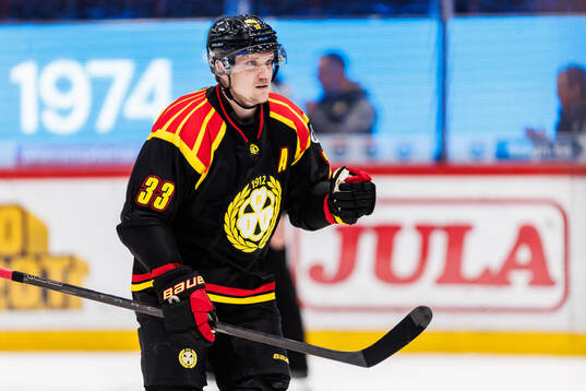 Brynäs Jakob Silfverberg jublar