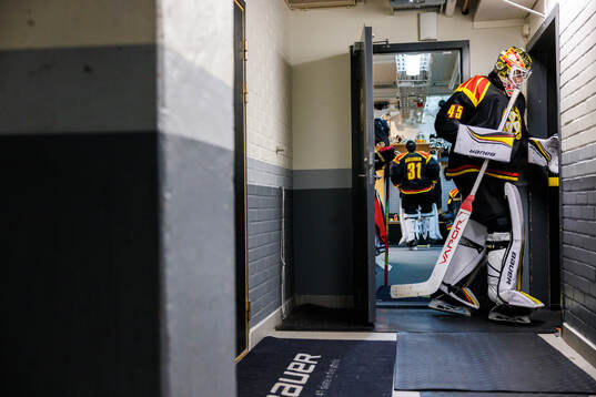 Brynäs målvakt Damian Clara