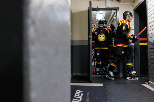 Brynäs Bobby Trivigno och Michal Kempny
