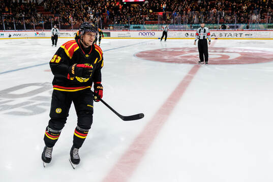 Brynäs Jakob Silfverberg jublar