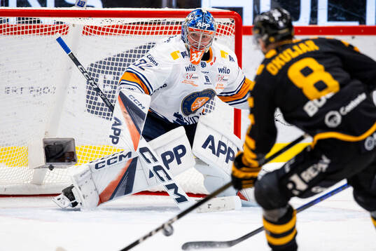 Växjös målvakt Ludvig Persson