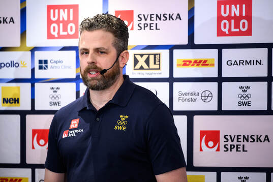 Sveriges förbundskapten Ulf Lundberg