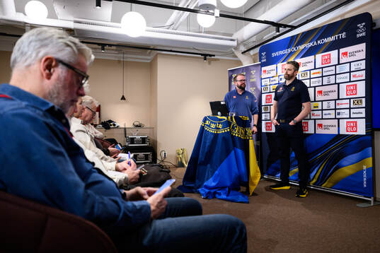 Sveriges förbundskapten Ulf Lundberg