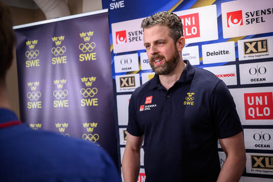Sveriges förbundskapten Ulf Lundberg