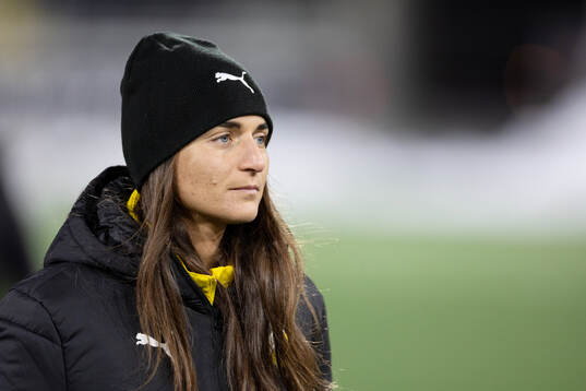 Häckens tränare Elena Sadiku