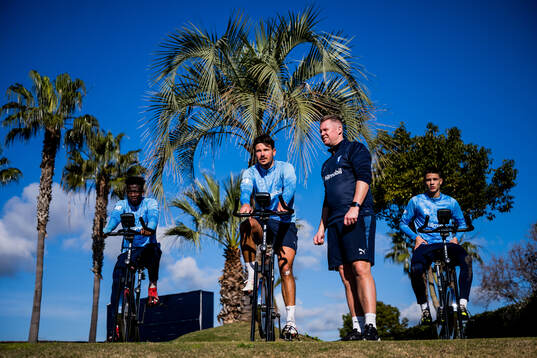 Salifou Soumah, Stefano Vecchia, fysioterapeut Jesper