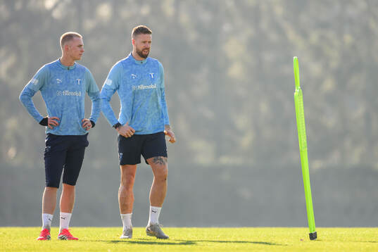 Daniel Gudjohnsen och Pontus Jansson