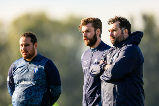 Massör Sebastian Leyton, naprapat David Björkman och