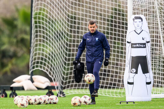 Målvaktstränare Zlatan Azinovic