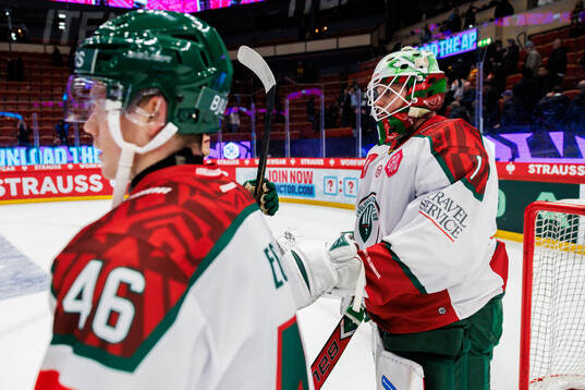 Goaltender Lars Johansson of Frölunda