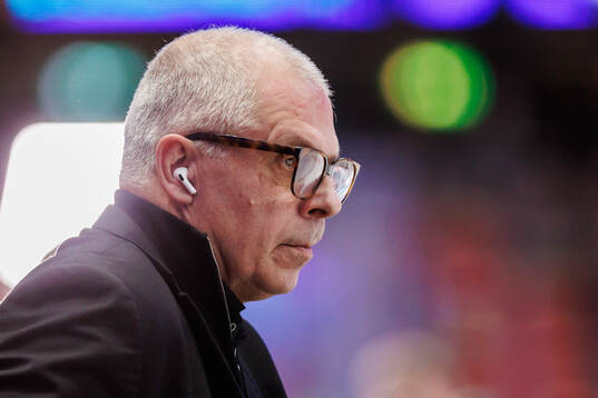 Assistant coach Anders Carlsson of Brynäs