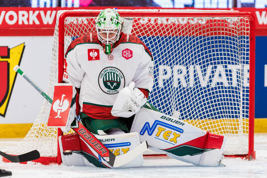 Goaltender Lars Johansson of Frölunda