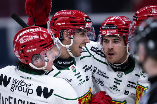Moras Marcus Karlström jublar