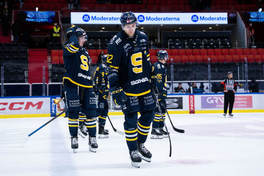 Södertäljes Roope Laavainen deppar