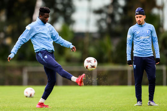 Salifou Soumah och Adrian Skogmar