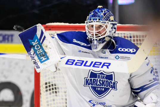 Karlskogas målvakt Lars Volden