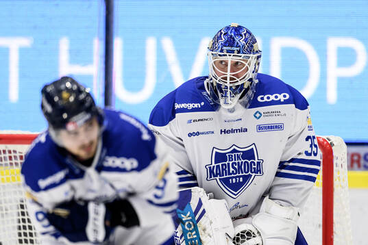 Karlskogas målvakt Lars Volden